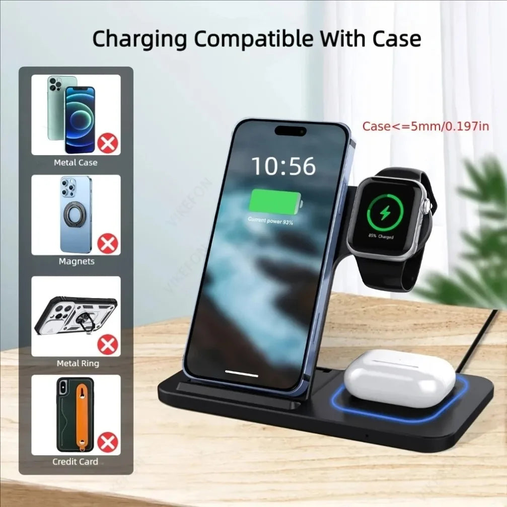 👉 3-in-1 Wireless Charging Station